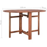  Vrtni stol od masivnog bagremovog drva 120 x 70 x 74 cm | shoptok.hr