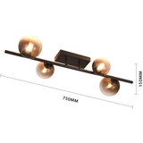 Brilagi led plafonski luster milla 4xG9/3W/230V braon/dimljeno braon | Eponuda.com