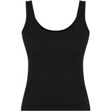 Trendyol Black Ribbed Basic Knitted Singlet | ePonuda.com