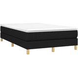  Okvir za krevet s oprugom crni 120 x 200 cm od tkanine | shoptok.hr