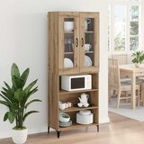  Highboard Umjetnički hrast 69,5 x 34 x 180 cm Konstruirano drvo | shoptok.hr