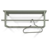 Spinder Design Zelen/siv kovinski stenski obešalnik s polico Marco – | Shoptok.si