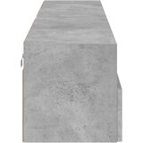 vidaXL Stenska TV omarica 2 kosa betonsko siva 80x30x30 cm inž. les | Shoptok.si