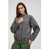 Moodo Marisse Women's Jacket L-Ku-4300 Grey Cijene