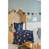 s.Oliver otroška posteljnina 140/200 cm saten temno modra | Shoptok.si