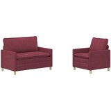  Set sofe 2 kom. Vinska crvena Tkanina | shoptok.hr
