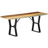 vidaXL Klupa od masivnog obnovljenog drva 110 cm Cijene