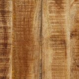  Jedilna miza trden mangov les in jeklo 180 cm, (20625368) | Shoptok.si
