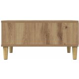  Stol za kavu Artisan hrast 60x60x30 cm izrađeno drvo | Eponuda.com