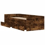  Okvir kreveta s ladicama boja hrasta 75 x 190 cm za jednu osobu | shoptok.hr