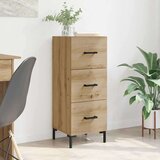 Strani šal Umetni hrast 34,5 x 34 x 90 cm Konstruiran les, (5000217234) | Shoptok.si