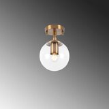 Opviq lights stropna svetilka v bronasti barvi s steklenim senčnikom ø 15 cm atmaca – | Shoptok.si
