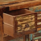  Komoda s 3 ladice 55 x 30 x 70 cm od masivnog obnovljenog drva | shoptok.hr