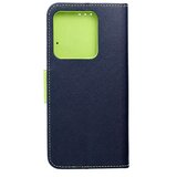 Oem Fancy Book futrola za XIAOMI Redmi NOTE 13 5G mornarsko plava / limeta | shoptok.hr
