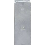  Sidra za ogradu 6 kom srebrna 7 x 6 x 60 cm pocinčani čelik | shoptok.hr