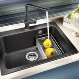 Blanco slavina LINUS SILGRANIT-LOOK CRNA VT | shoptok.hr