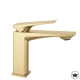 Mešalnik za umivalnik PREMIUM Prime Brush Gold Low