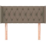  Vzglavje z ušesi taupe 103x16x78/88 cm blago, (20954467) | Shoptok.si