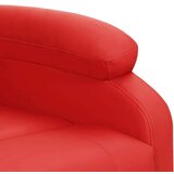  Fotelja na podizanje od umjetne kože crvena | shoptok.hr