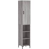  Visoka komoda siva sonome 34,5x34x180 cm od konstruiranog drva | shoptok.hr