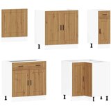  11-dijelni set kuhinjskih ormarića Porto konstruiranog drva | shoptok.hr