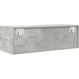 vidaXL TV omarica betonsko siva 80x31x25,5 cm inženirski les | Shoptok.si