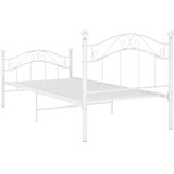  Okvir za krevet bijeli metalni 90 x 200 cm | Eponuda.com