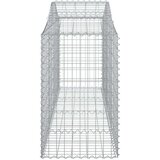  Lučne gabionske košare 15 kom 200x50x80/100cm pocinčano željezo | shoptok.hr