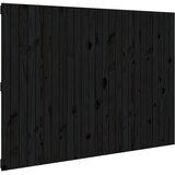  uzglavlje crni 159,5x3x110 cm od masivne borovine | Eponuda.com