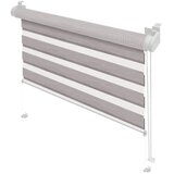 Gardinia sivorjav zatemnitveni rolo 97x150 cm zebra silvalin | Shoptok.si