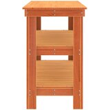  Radni stol Voštano smeđa 110,5 x 50 x 80 cm Masivna borovina | shoptok.hr