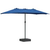  Vrtni suncobran Azurnoplava 385 x 209 x 244 cm Poliester | Eponuda.ba