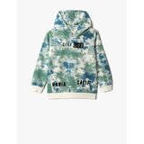Koton Tie-Dye Printed Hooded Sweatshirt Long Sleeve | Shoptok.si