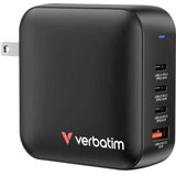 Verbatim Mini GaN Charger adaptar za putovanje 165 W 1x USB-A, 3x USB-C® Power Delivery, USB PD 3.1, QC 3.0 brzi punjač, | Eponuda.ba