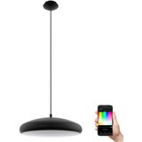 Eglo 33328 - led rgbw prigušiva luster na sajli riodeva-c LED/27W/230V crna | Eponuda.com