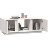  Klubska mizica bela 110×50×40 trdna borovina, (20714543) | Shoptok.si