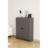 Hanah home polica za knjige Bili3 Shelf 2 Lid, 80 cm, antracit | Eponuda.com
