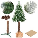  Umjetno božićno drvce – dijamantni bor na panju 140 cm | shoptok.hr