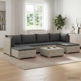  7 kom. Ratan set za opuštanje s jastučićima GENDT Kubu siva - Kubu siva | shoptok.hr
