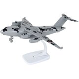 Military Gray Camo UNITED Airplane Figurine HW-605 | shoptok.hr