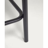 Kave Home Črni barski stoli v kompletu 2 ks iz masivnega bresta (višina sedeža 65 cm) Doriane – | Shoptok.si