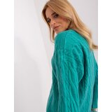Wool Fashion Italia Sweater-AT-SW-2335.27-Turquoise | Shoptok.si