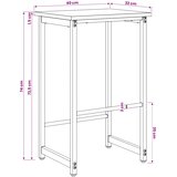  stolica 2 kom. Hrast sonoma 40 x 32 x 74 cm | shoptok.hr