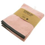 Tiseco Home Studio Komplet 3 rožnatih bombažnih krp, 50 x 70 cm Cene
