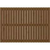  Stensko posteljno vzglavje medeno rjavo 127,5x3x90 cm borovina, (20739337) | Shoptok.si
