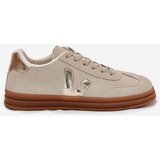 Boto Women's Eco Suede Sneakers Beige Micca | Shoptok.si