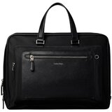 Calvin Klein Jeans Torbe SSNL RAISED LOGO SLIM COMMUTER LV04D3499G Črna Cene