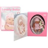  Lutka beba u nosiljci + zečić u ružičastoj kariranoj odjeći - | Shoptok.si
