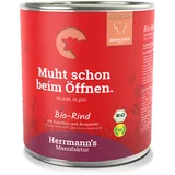 Herrmanns Varčno pakiranje Herrmann´s Menu brez žitaric 24 x 800 g - Bio govedina z bio korenjem in bio amarantom