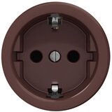  Kliklap - Retro kućna utičnica bez rama SCHUKO 230V/16A braon | Eponuda.com